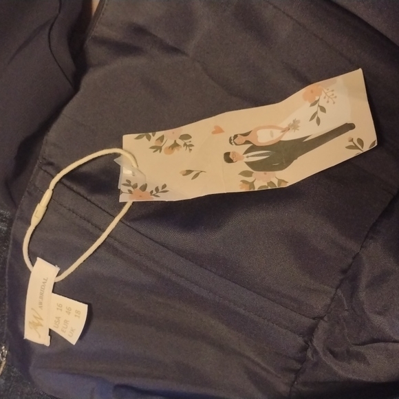 Navy Bridesmaid or Prom Dress - Picture 7 of 7